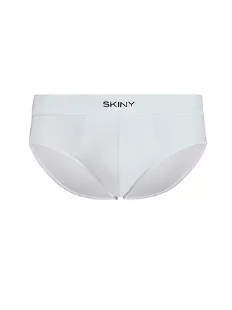 SKINY | Brasil Slip Organic Cotton Deluxe Anthra | weiss