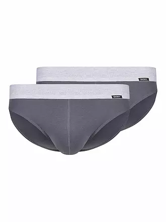 SKINY | Slip 2-er Pkg. black | grau