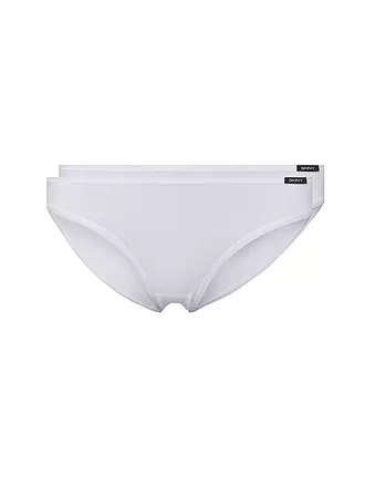 SKINY | Slip 2er Pkg ADVANTAGE COTTON white | schwarz