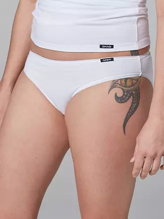 SKINY | Slip 2er Pkg ADVANTAGE COTTON white | schwarz