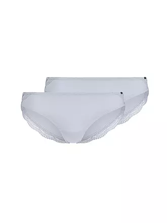 SKINY | Slip 2er Pkg white | schwarz