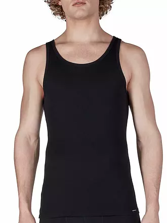 SKINY | Tanktop - Unterhemd 2er Pkg Crown Blue | schwarz