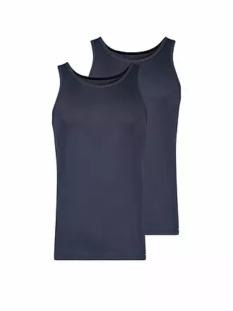 SKINY | Top - Unterhemd  2-er Pkg. (Schwarz) | blau