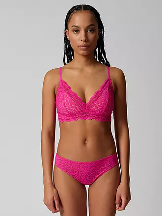 SKINY | Triangel BH gepaddet black | pink