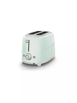 SMEG | 2 Schlitz Toaster 50‘s Retro Style Creme TSF01CREU | hellgrün