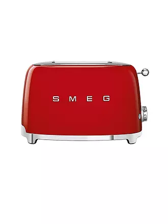 SMEG | 2 Schlitz Toaster 50‘s Retro Style Rot TSF01RDEU | rot