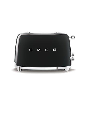 SMEG | 2 Schlitz Toaster 50‘s Retro Style Schwarz TSF01BLEU | gruen