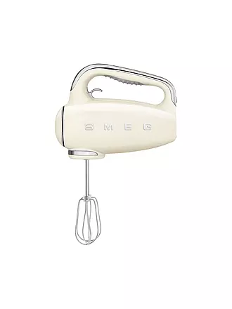 SMEG | Handmixer 50s Retro Style Schwarz HMR01BLEU | creme