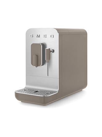 SMEG | Kaffee-Vollautomat Medium 50s Retro Style Weiss BCC02WHMEU | braun