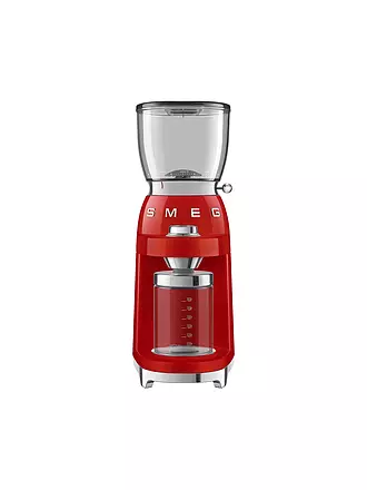 SMEG | Kaffeemühle 50s Retro Style Creme CGF01CREU | rot