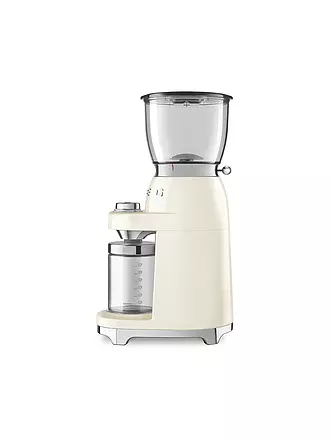 SMEG | Kaffeemühle 50s Retro Style Creme CGF01CREU | schwarz