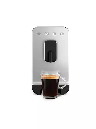 SMEG | Kaffeevollautomat COLLEZION BCC11BLMEU Schwarz/Matt | weiss