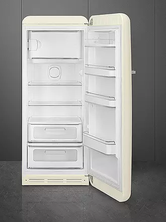 SMEG | Kühlschrank mit Gefrierfach 50s Retro Style Creme FAB28RCR5 | creme