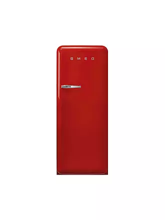 SMEG | Kühlschrank mit Gefrierfach 50s Retro Style Schwarz FAB28RBL5 | rot