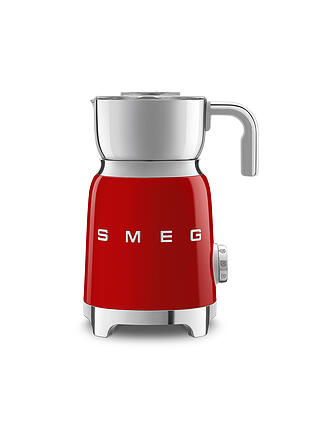 SMEG | Milchaufschäumer 50s Retro Style Creme MFF01CREU | rot