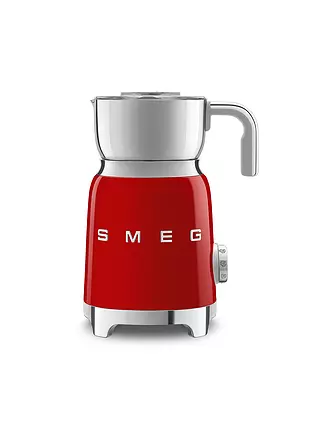 SMEG | Milchaufschäumer 50s Retro Style Creme MFF01CREU | rot