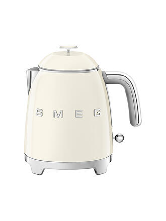 SMEG | Mini-Wasserkocher 0,8l 50s Retro Style Rot KLF05RDEU | creme