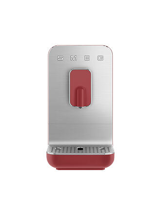 SMEG | Vollautomat 50s Retro Style Weiss BCC01WHMEU | rot