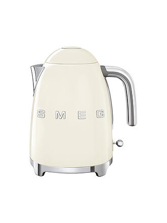 SMEG | Wasserkocher 50s Retro Style 1,7l Rot KLF03RDEU | creme