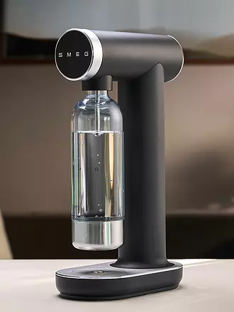 SMEG | Wassersprudler Soda-Stream 1L Schwarz/Matt | schwarz