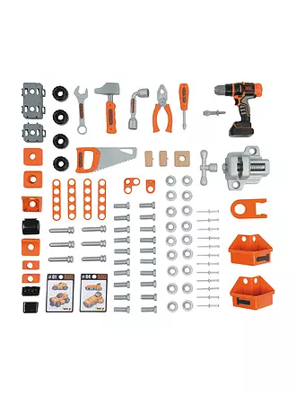 SMOBY | Black+Decker Super Werkbank Center | keine Farbe