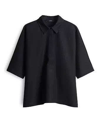 SOMEDAY | Hemdbluse ZUNYA POLO | schwarz