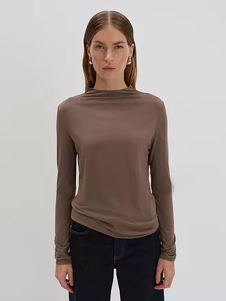 SOMEDAY | Langarmshirt KARINN | braun