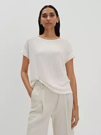 SOMEDAY | T-Shirt KANANDI DETAIL | creme