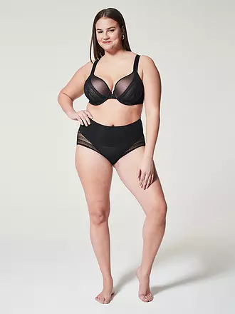 SPANX | Shapehose LACE ILLUSION UNDIE-TECTABLE  very black | camel
