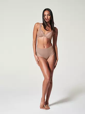 SPANX | Shapehose LACE ILLUSION UNDIE-TECTABLE cafe au lait | schwarz