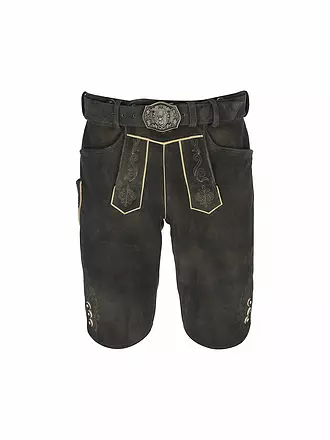 SPIETH & WENSKY | Lederhose Basalt | braun