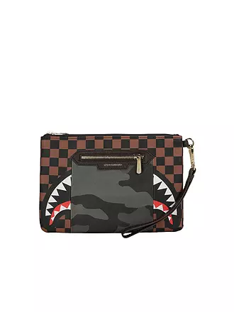 SPRAYGROUND | Tasche - Pochette SIP CAMO ACCENT CROSS-OVER | braun