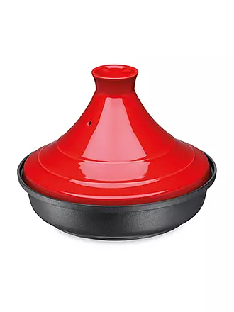 SPRING | Tajine Escale 28cm/2l Schwarz/Rot | 