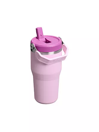 STANLEY | Isolierflasche - Thermosflasche Flip Straw 2.0 0.6l Cherry Blossom | hellgrau