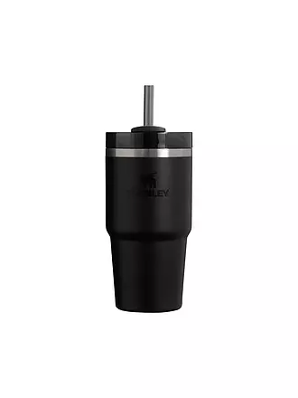 STANLEY | Isolierflasche - Thermosflasche Quencher H2.0  0,6l Rose Quartz | schwarz
