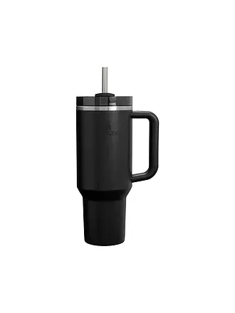 STANLEY | Isolierflasche - Thermosflasche Quencher H2.0 1,2l Hot Coral | schwarz