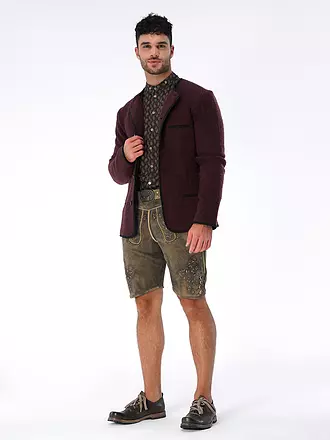 STAPF | Jacke - Walker Relaxed Fit BRUNHARD | dunkelrot