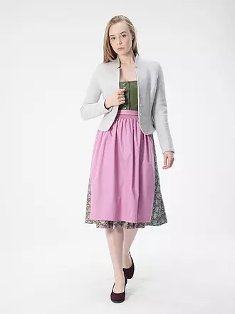 STAPF | Trachtenstrickjacke BRUNA | grau