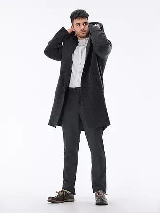 STAPF | Wollmantel Oversized Fit ADRIANIO | grau