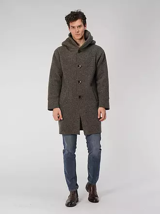 STAPF | Wollmantel Oversized Fit ADRIANIO | grau