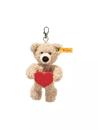 STEIFF | Anhänger Fynn Teddybär Love 12cm | beige