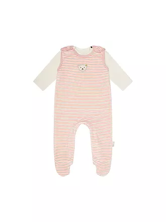 STEIFF | Baby Strampler Set 2 teilig | hellgrau