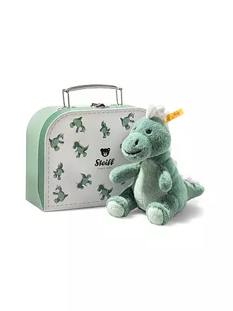 STEIFF | Joshi Baby T-Rex im Koffer 16cm | petrol