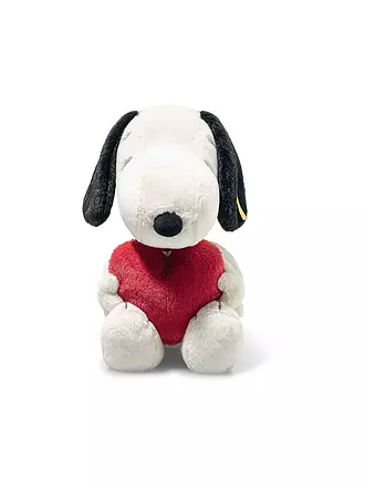 STEIFF | Plüschtier Snoopy Love 30cm | weiss