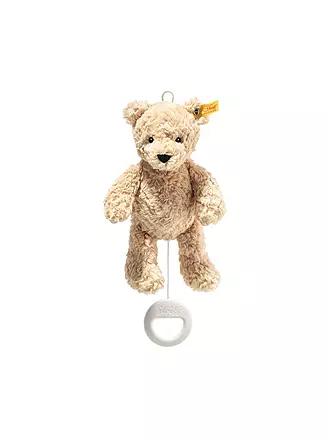 STEIFF | Soft Cuddly Friends Jimmy Teddybär Spieluhr 26cm | hellblau