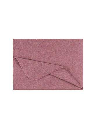 STEINER 1888 | Wolldecke - Plaid Sophia 145x190cm Latte | rosa