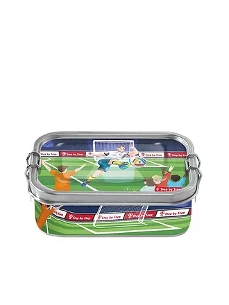 STEP BY STEP | Edelstahl Lunchbox - Dino Tres | bunt