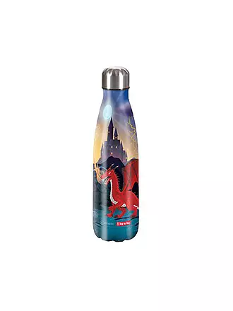 STEP BY STEP | Edelstahl Trinkflasche 0,5L Dragon Draco | beere
