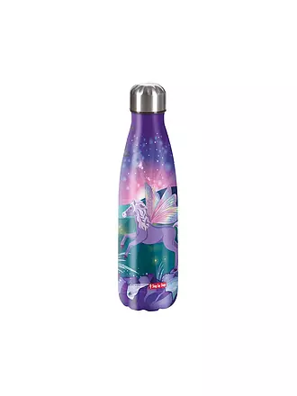 STEP BY STEP | Edelstahl Trinkflasche 0,5L Mermaid Bella | lila