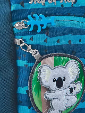 STEP BY STEP | Kinder Rucksack - Kiga Mini  Koala Coco | petrol